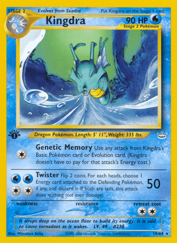 Kingdra from Neo Revelation