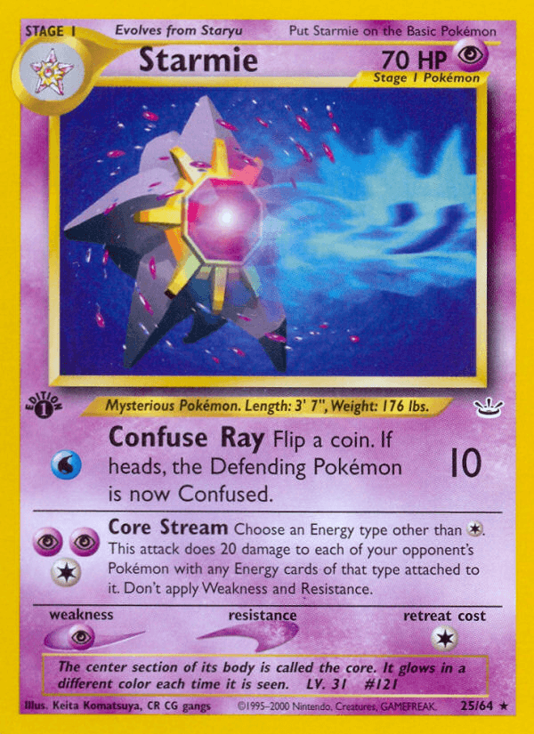 Starmie from Neo Revelation