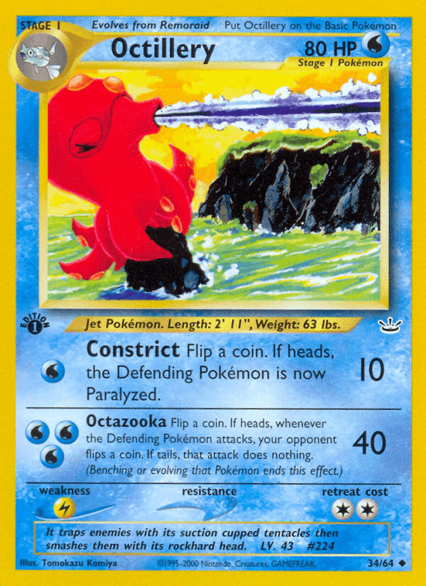 Octillery from Neo Revelation