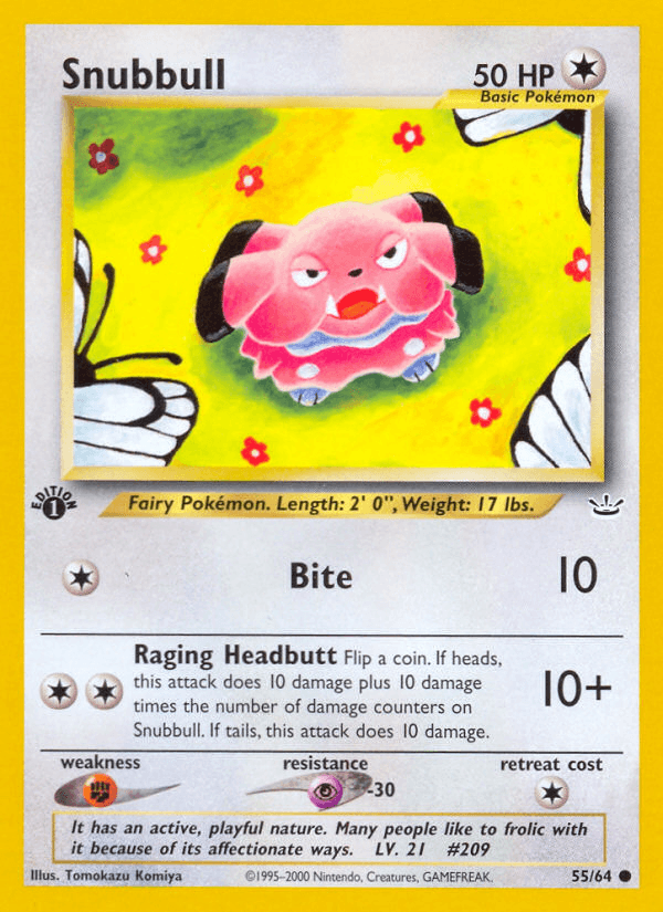 Snubbull from Neo Revelation