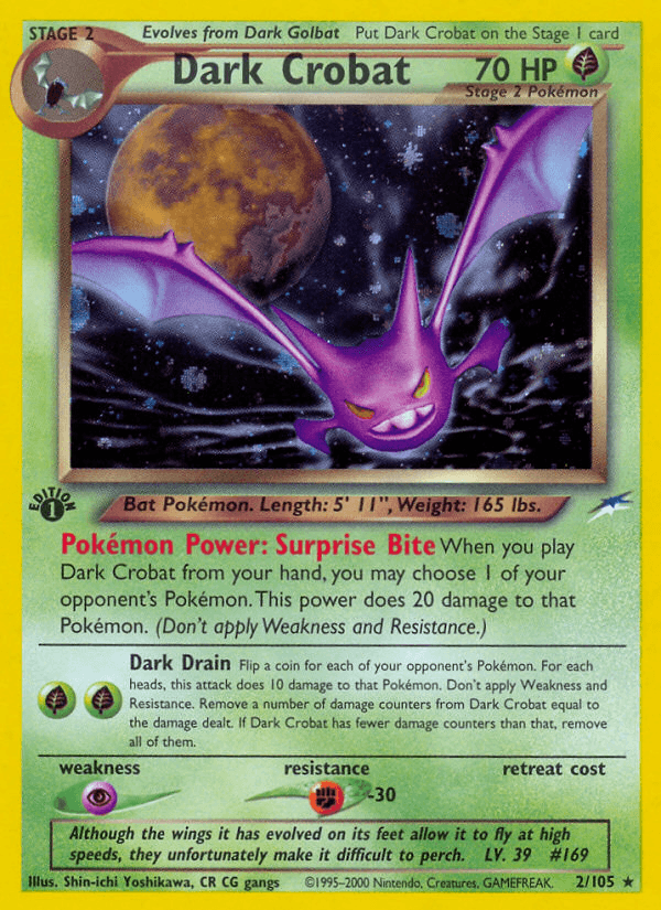 Dark Crobat from Neo Destiny