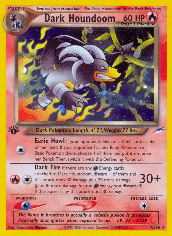 Dark Houndoom from Neo Destiny