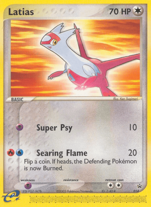 Latias from Nintendo Black Star Promos