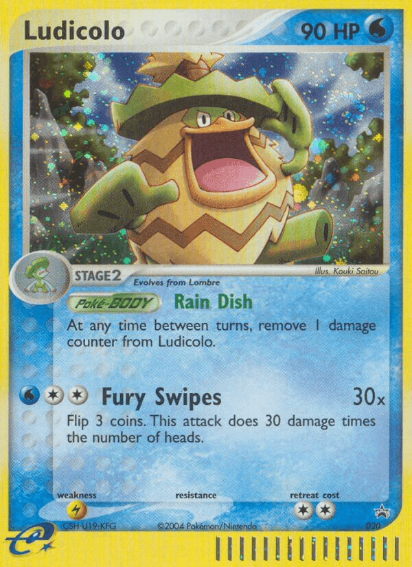 Ludicolo from Nintendo Black Star Promos