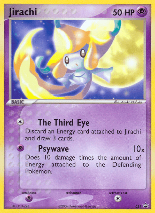 Jirachi from Nintendo Black Star Promos