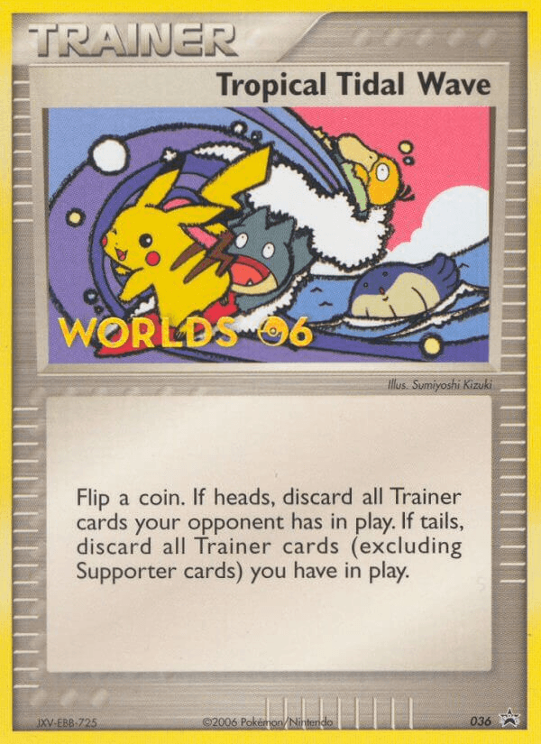 Tropical Tidal Wave from Nintendo Black Star Promos