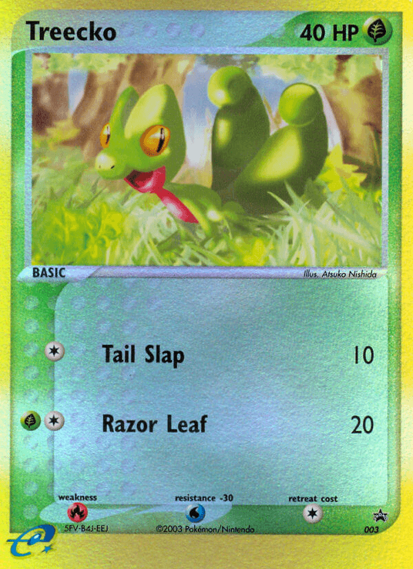 Treecko from Nintendo Black Star Promos