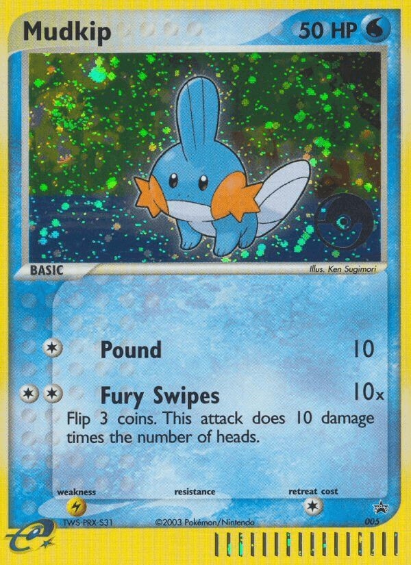 Mudkip from Nintendo Black Star Promos