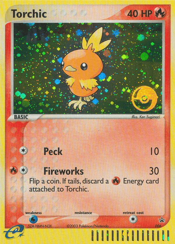 Torchic from Nintendo Black Star Promos
