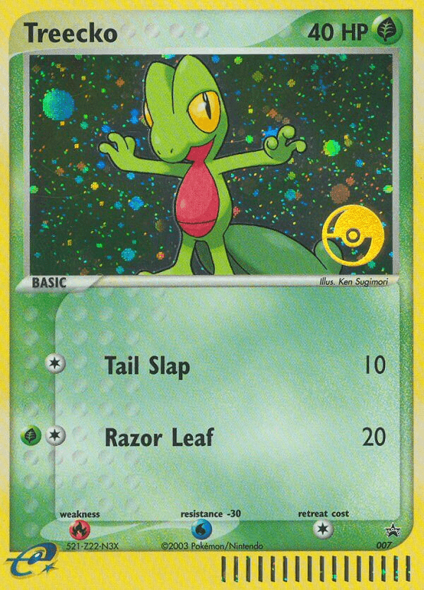 Treecko from Nintendo Black Star Promos