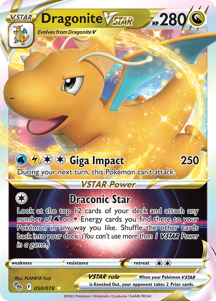 Dragonite VSTAR from Pokémon GO