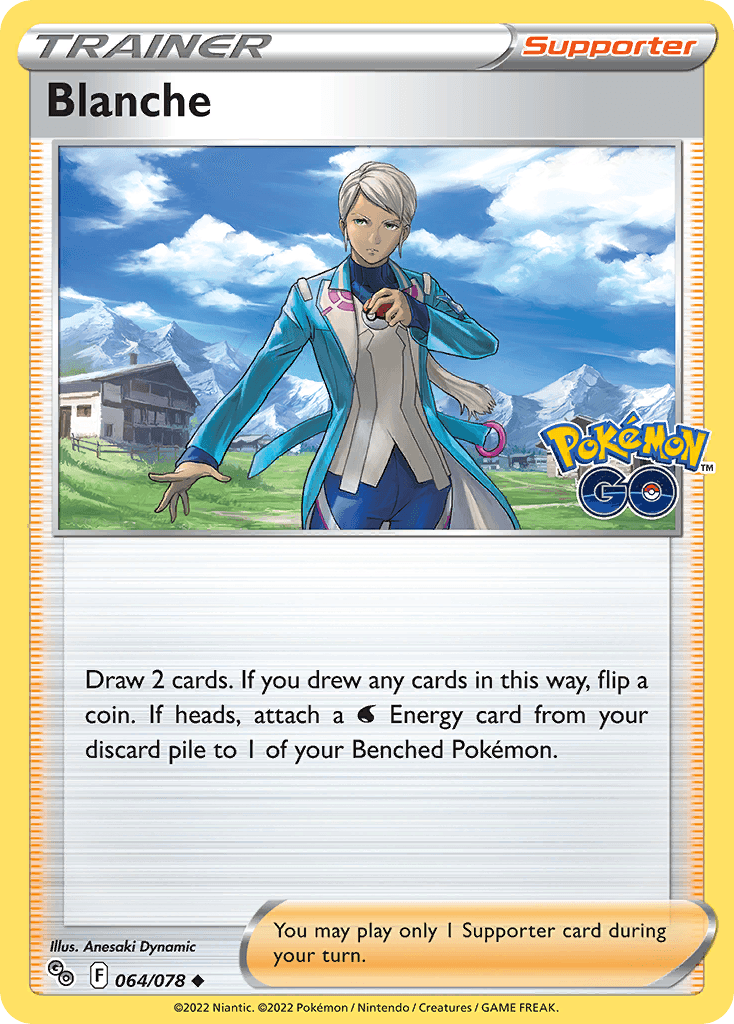 Blanche from Pokémon GO