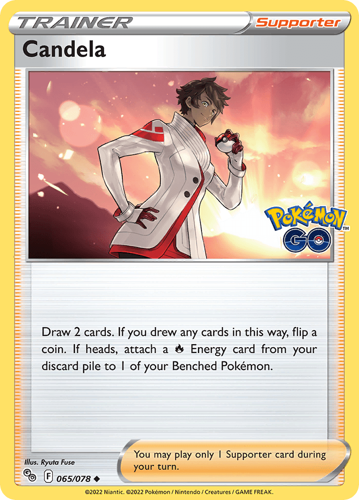 Candela from Pokémon GO