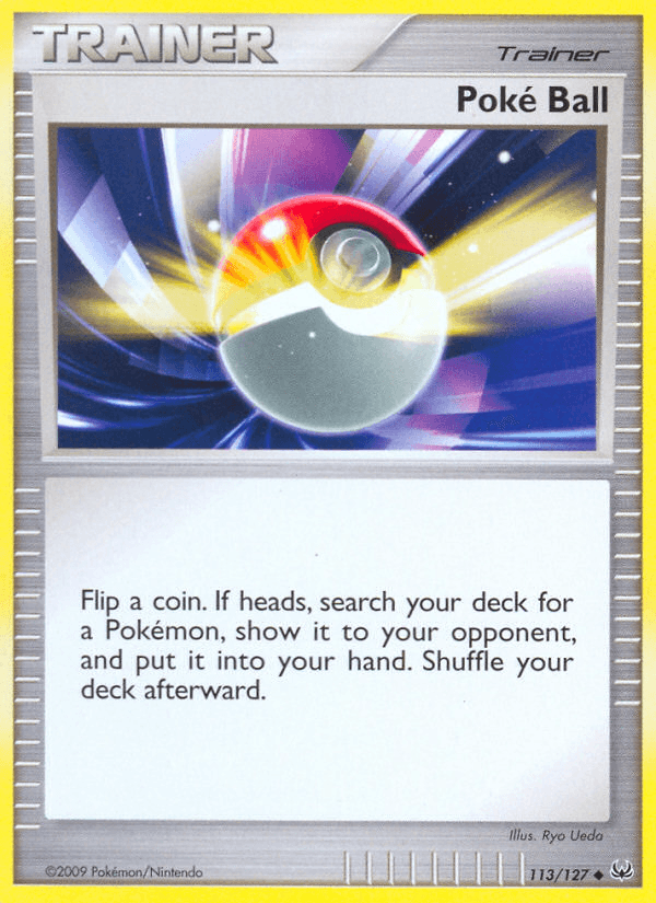 Poké Ball from Platinum