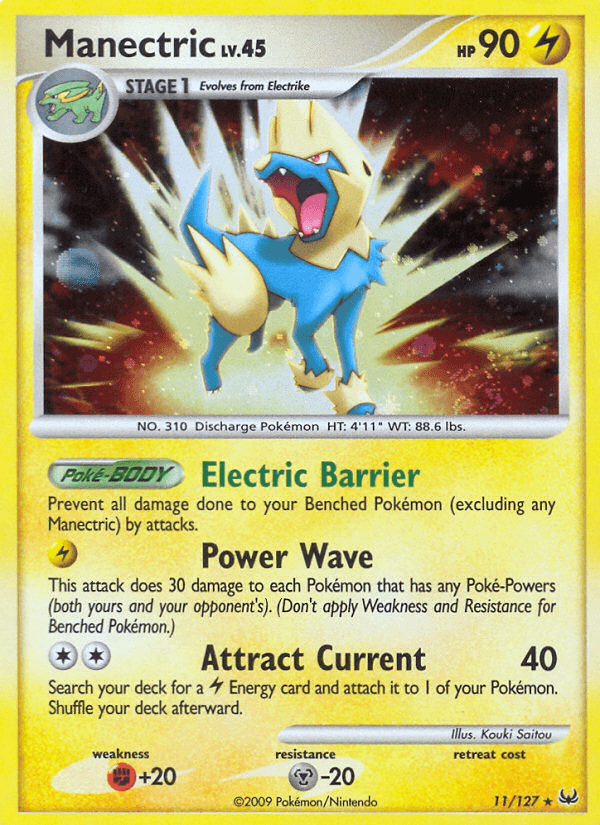 Manectric from Platinum