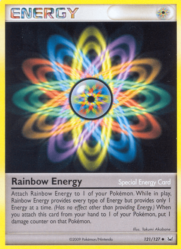 Rainbow Energy from Platinum