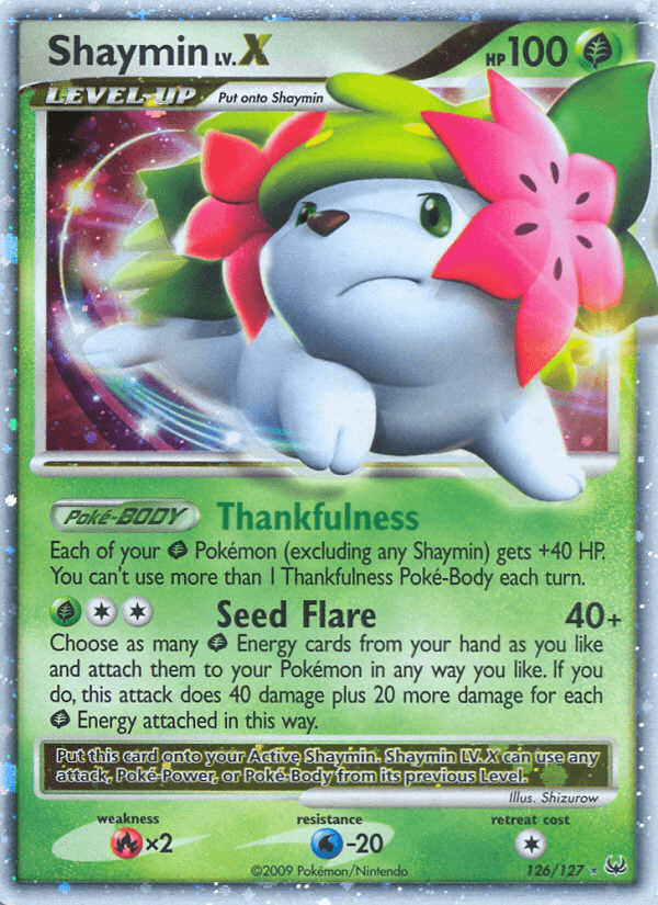 Shaymin LV.X from Platinum