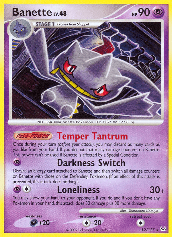 Banette from Platinum