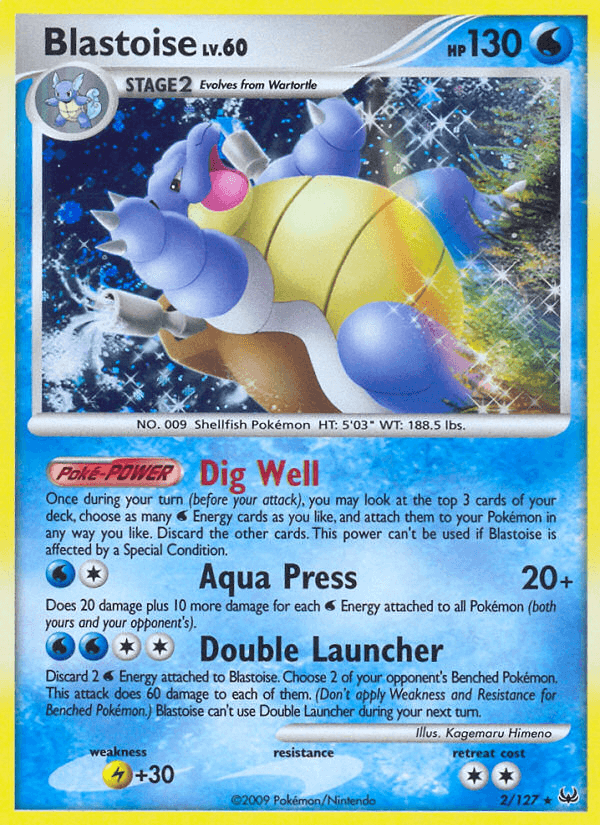 Blastoise from Platinum