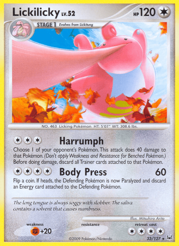 Lickilicky from Platinum