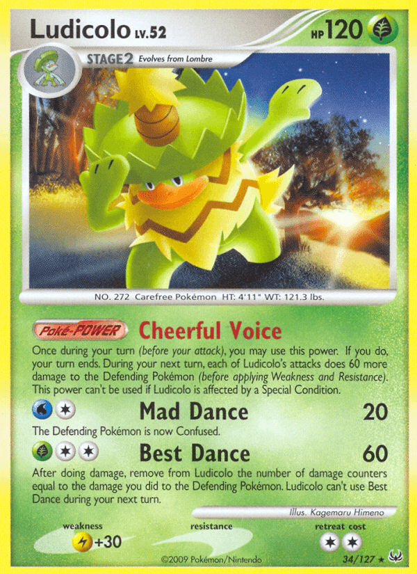 Ludicolo from Platinum