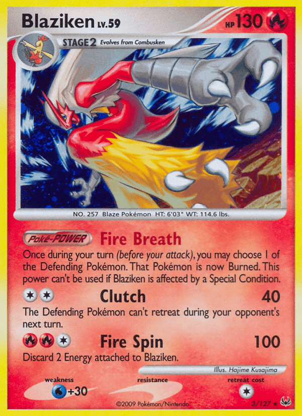 Blaziken from Platinum