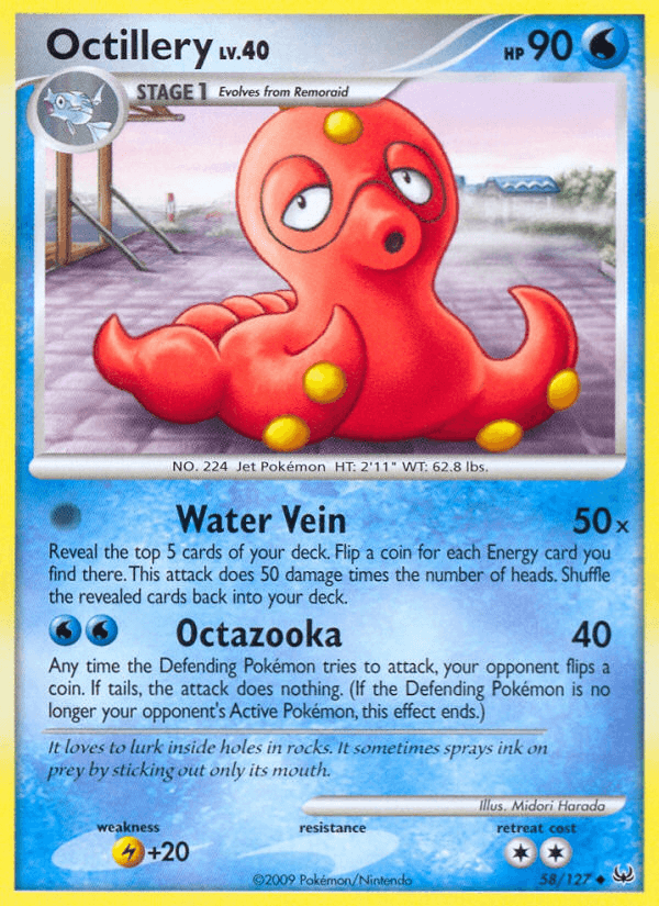Octillery from Platinum