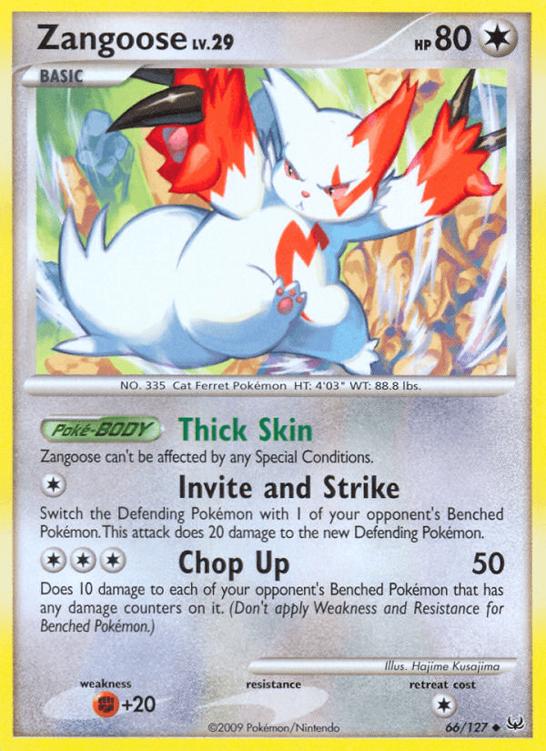 Zangoose from Platinum