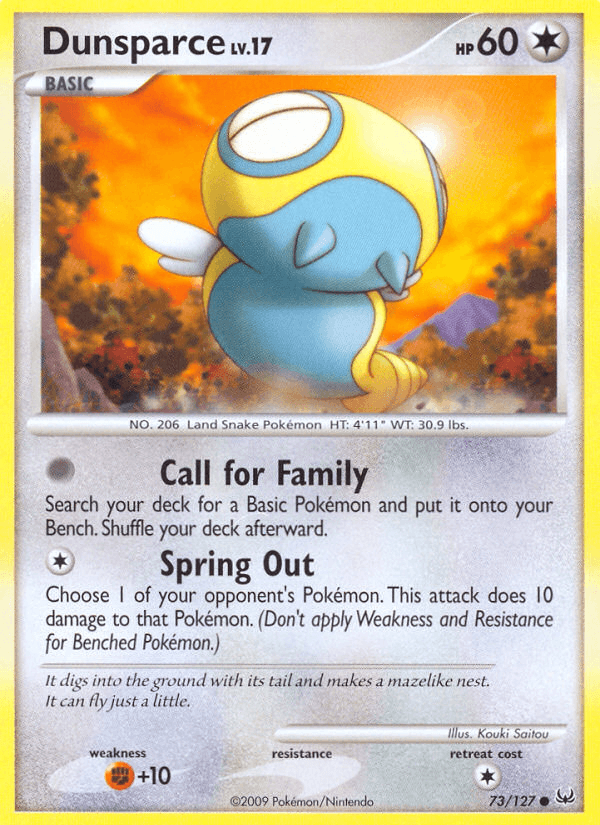 Dunsparce from Platinum