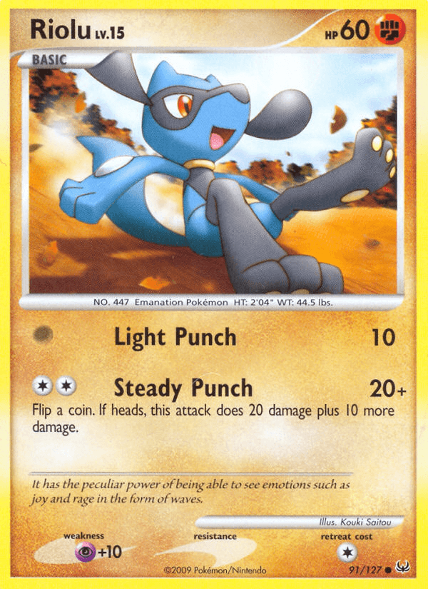 Riolu from Platinum