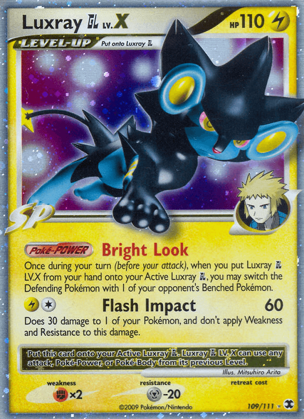 Luxray GL LV.X from Rising Rivals