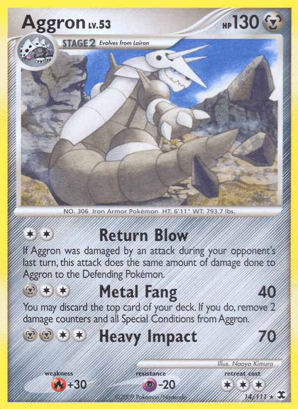 Aggron from Rising Rivals