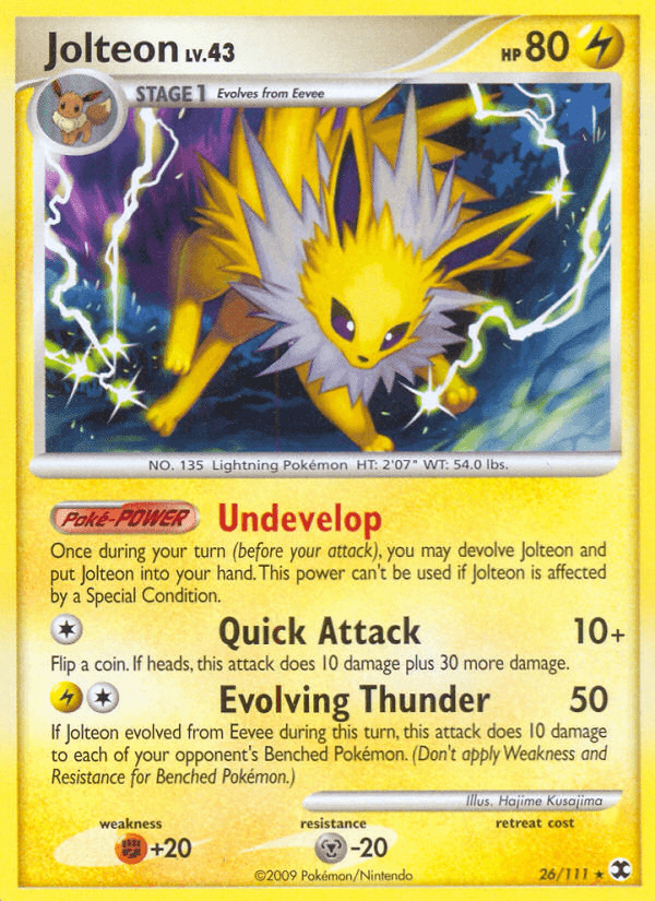 Jolteon from Rising Rivals