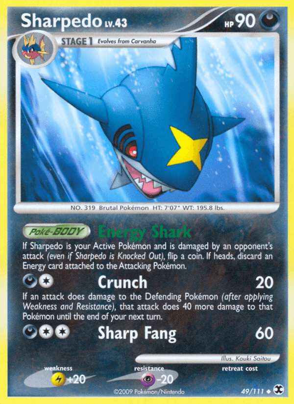 Sharpedo from Rising Rivals