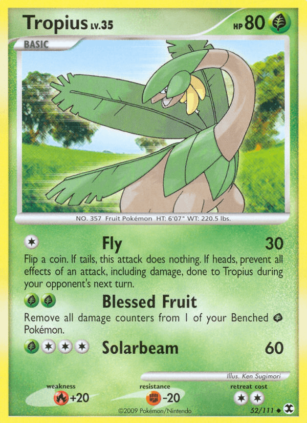 Tropius from Rising Rivals