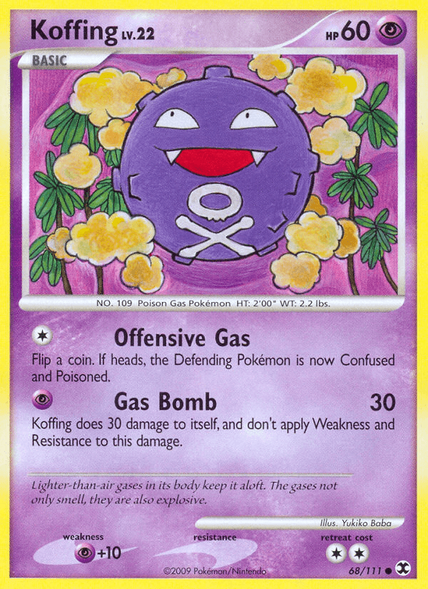 Koffing from Rising Rivals