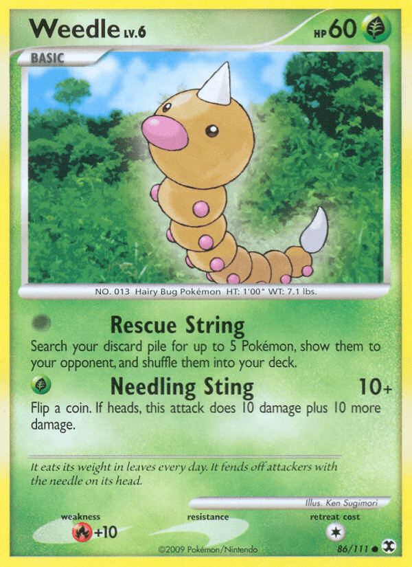 Weedle from Rising Rivals