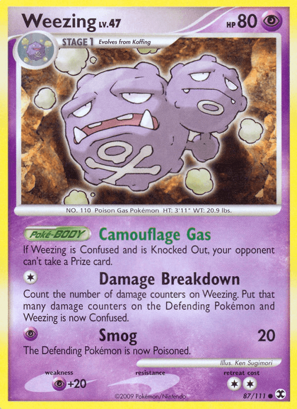Weezing from Rising Rivals