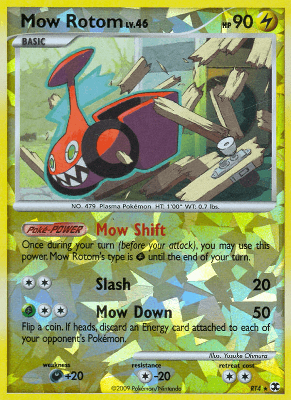 Mow Rotom from Rising Rivals