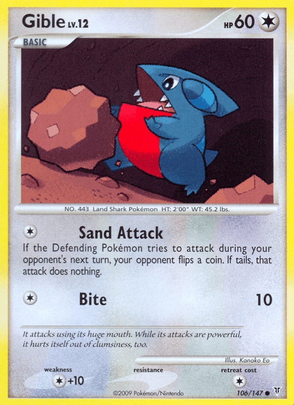 Gible from Supreme Victors