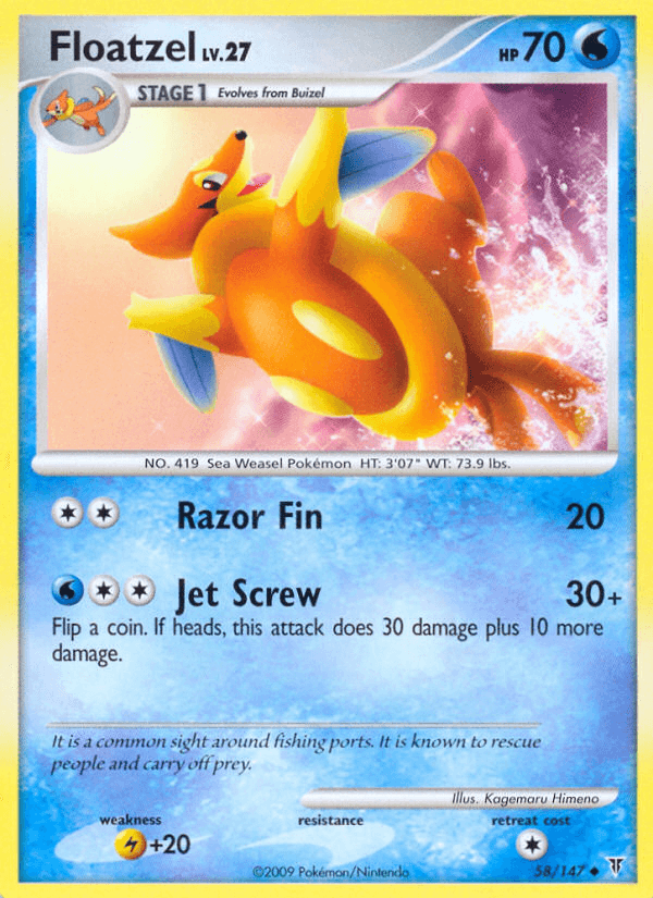 Floatzel from Supreme Victors