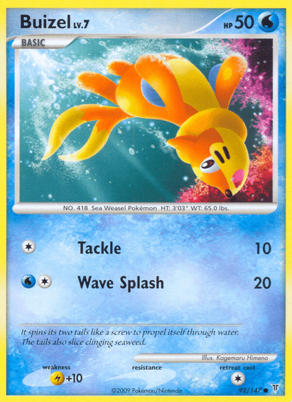 Buizel from Supreme Victors