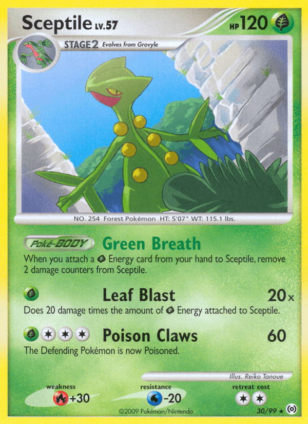 Sceptile from Arceus