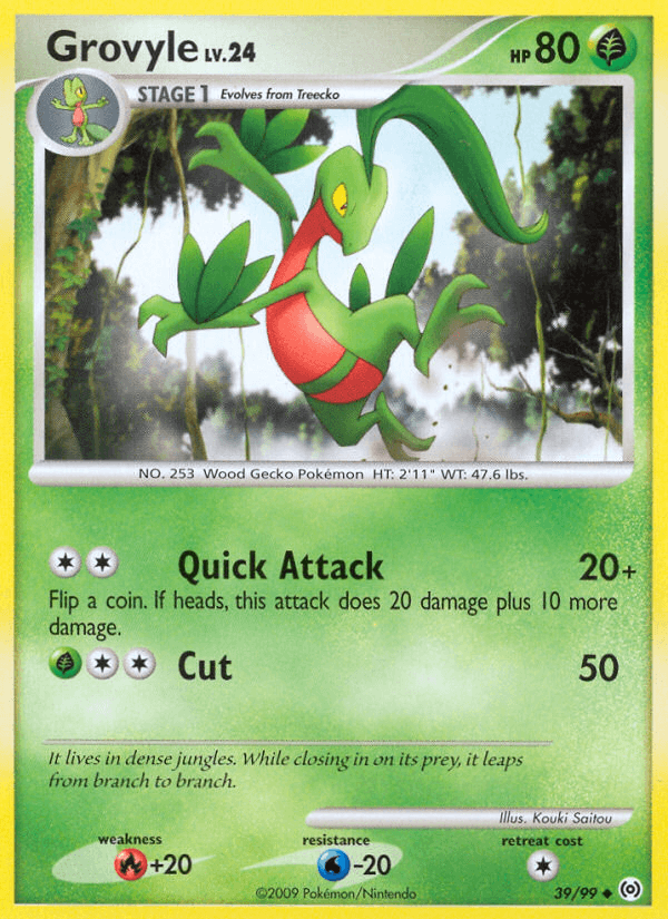 Grovyle from Arceus