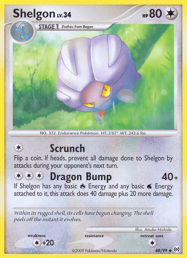 Shelgon from Arceus