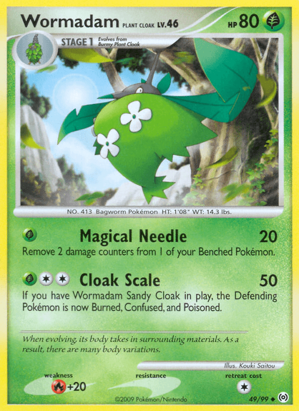 Wormadam Plant Cloak from Arceus