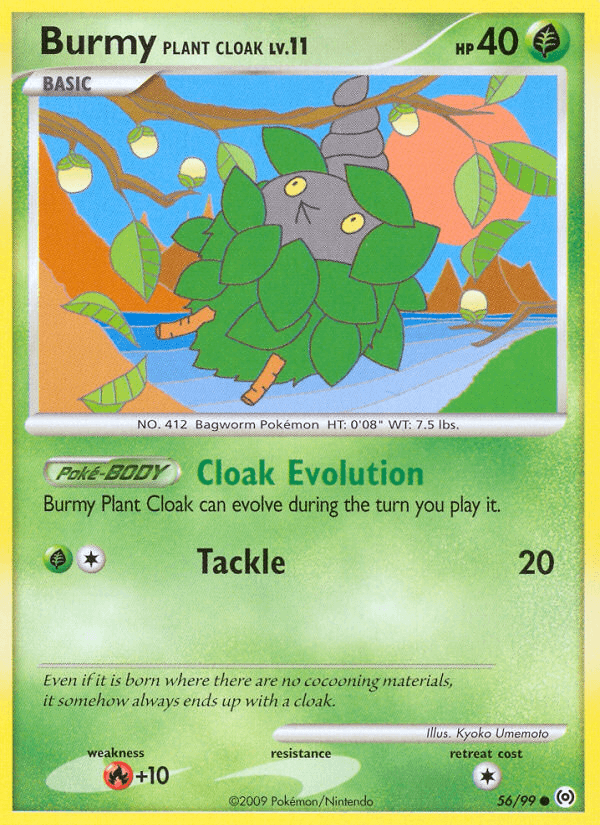 Burmy Plant Cloak from Arceus