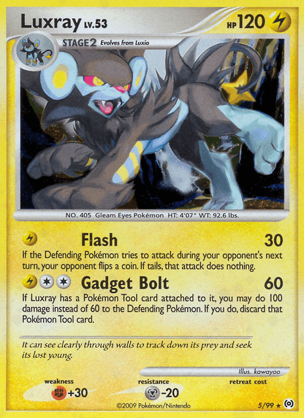 Luxray from Arceus