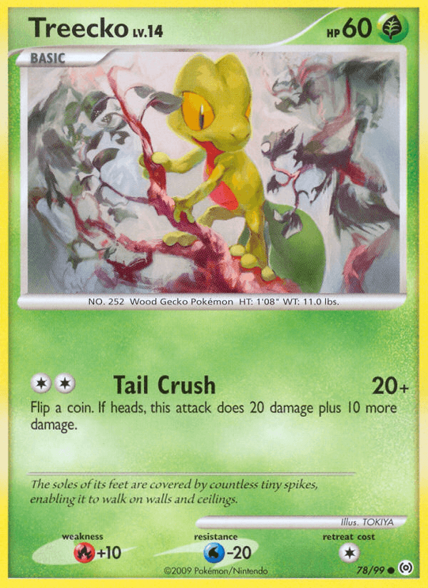 Treecko from Arceus