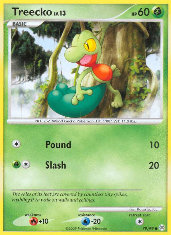 Treecko from Arceus